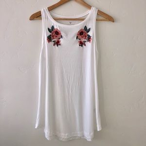 Brand new American Eagle embroidered tank size S